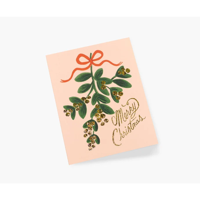 Vánoční přání s obálkou Mistletoe Christmas