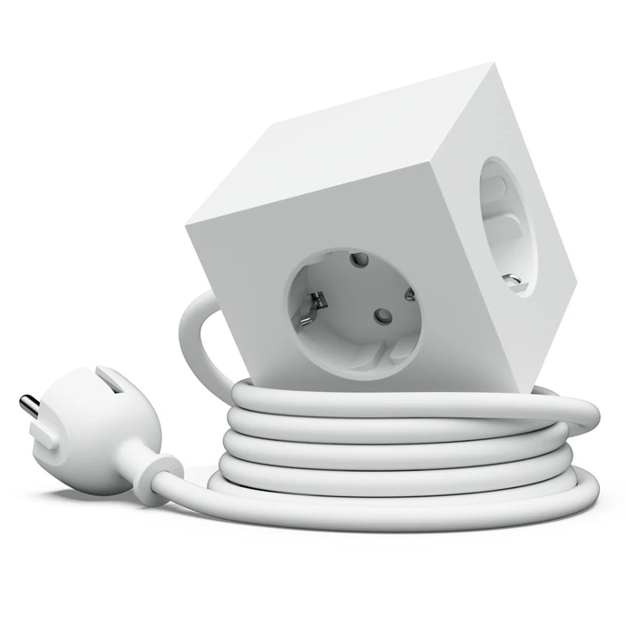 Magnetická dobíjecí kostka Square 1 / USB-C Opal White