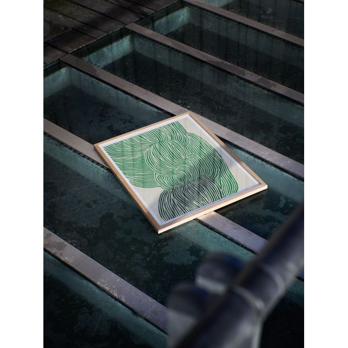 Autorský mini plakát Green Ocean by Rebecca Hein A5