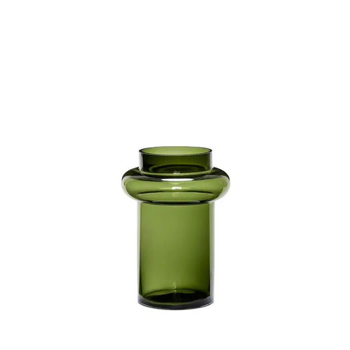 Skleněná váza Green Glass 22cm