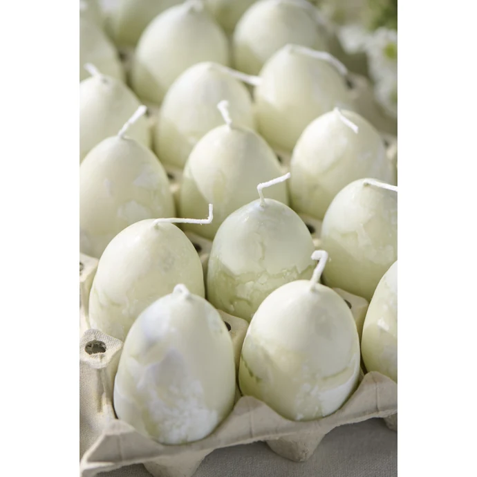 Svíčka Egg Green Tea