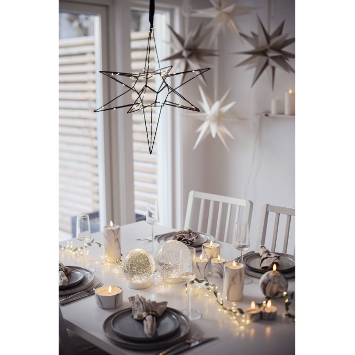 Světelná LED girlanda Leaf 95 cm