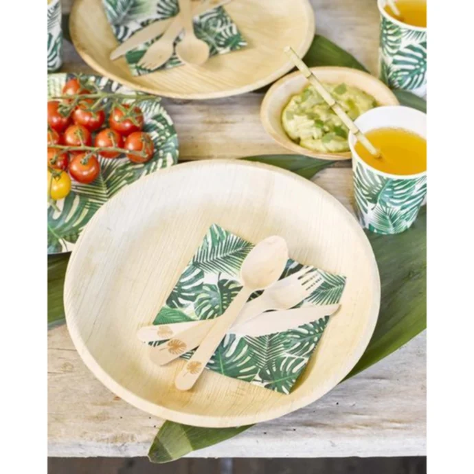 Misky z palmových listů Palm Leaf Small Bowls 6 ks