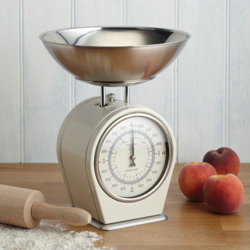 Mechanická kuchyňská váha Cream - 4 kg