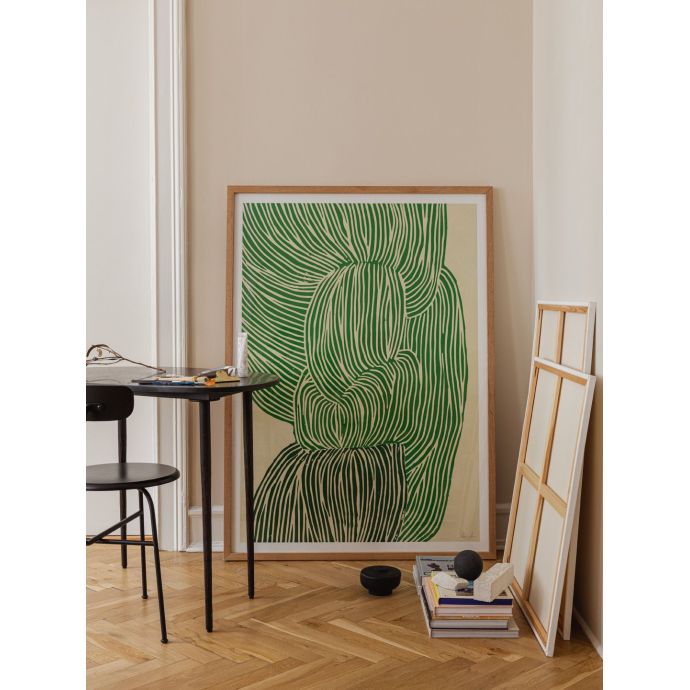 Autorský mini plakát Green Ocean by Rebecca Hein A5