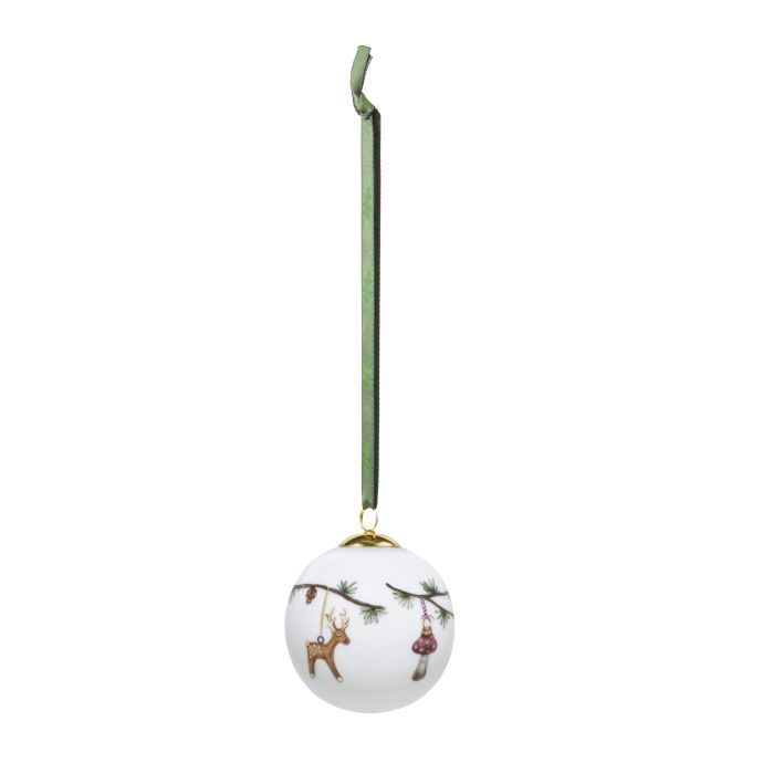 Porcelánová vánoční baňka Hammershøi Christmas 2023