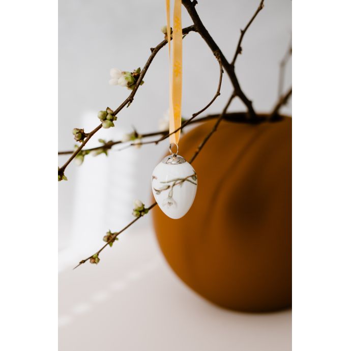 Porcelánová vajíčka Hammershøi Easter 2021 - set 3 ks