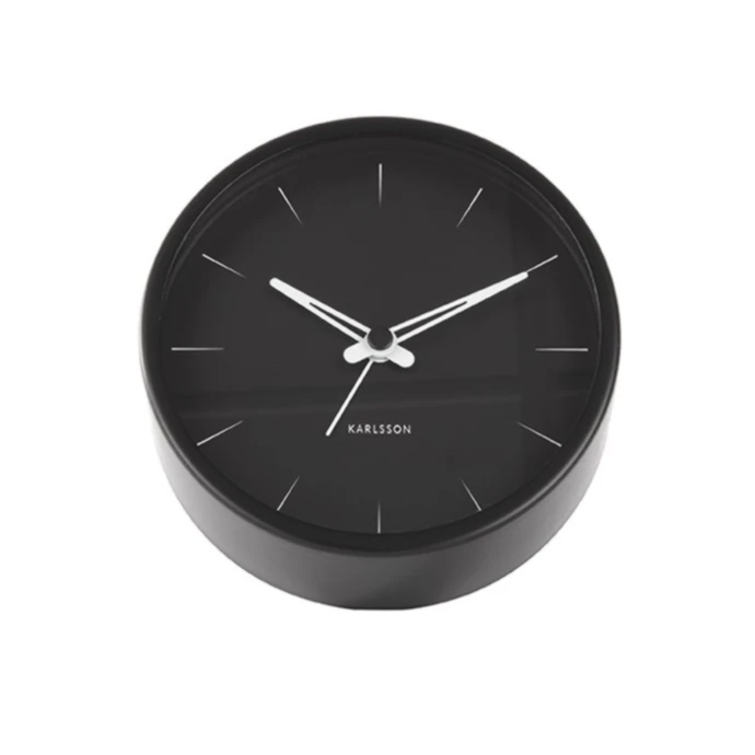Designový budík Lure Black