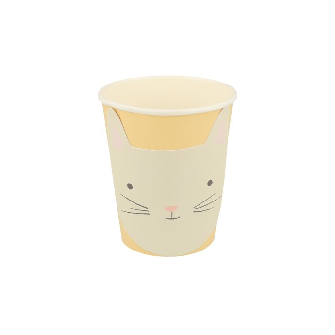 Papírové kelímky Cute Kitten 256 ml - 8 ks