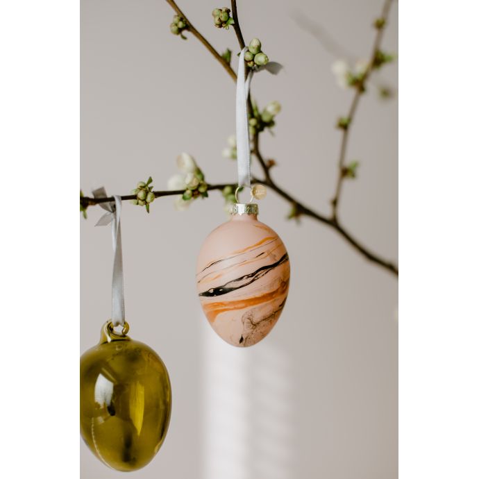 Dekorativní vajíčka Marble Easter Eggs - set 4 ks