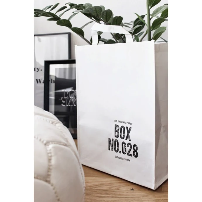 Dekorativní taška white BOX NO.028