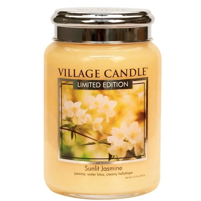 Svíčka Village Candle - Sunlit Jasmine 602g