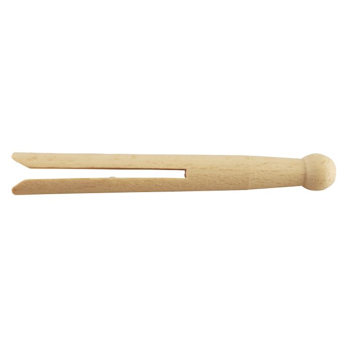 Dřevěné kolíčky na prádlo Natural - Set 10 ks
