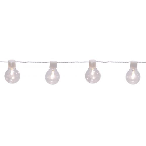 Světelný LED řetěz White - 16 žárovek