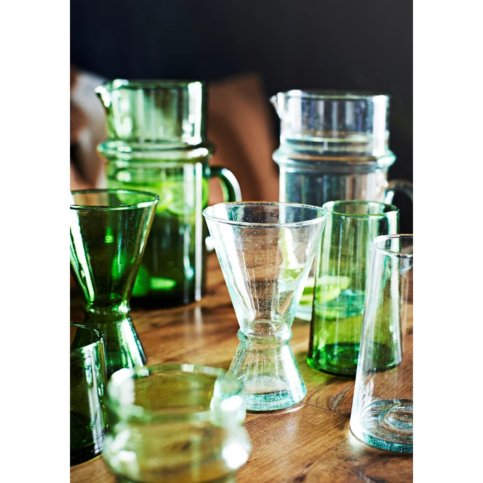 Skleněný džbán Beldi Green 1 l
