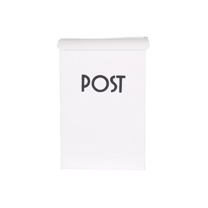 Plechová poštovní schránka Off White