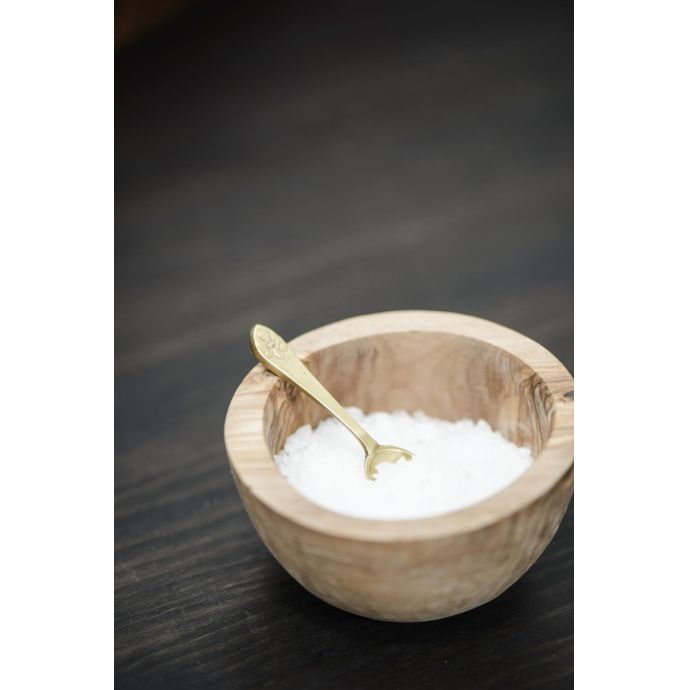Kovová mini lžička Salt Spoon Gold