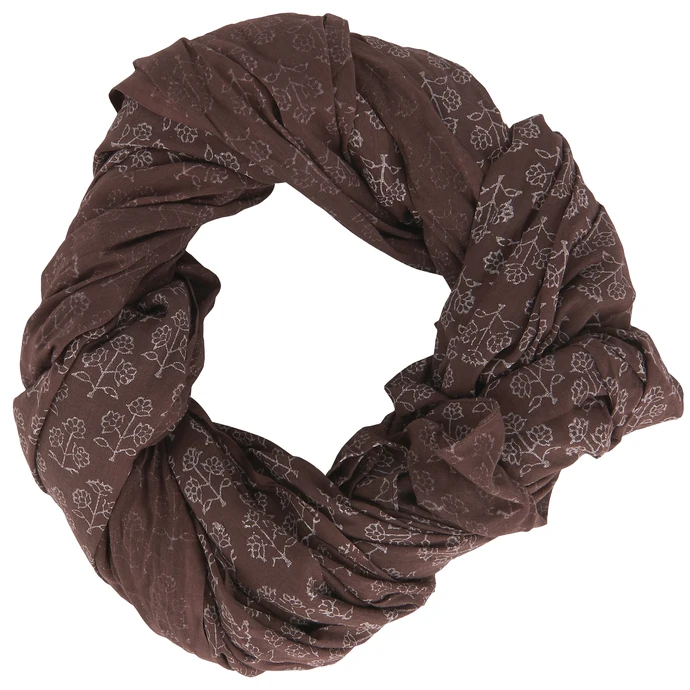 Bavlněný šátek Dark Flowers