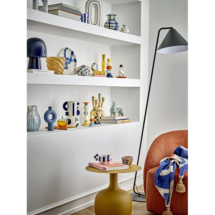 Skleněná stolní lampa Paddy Blue