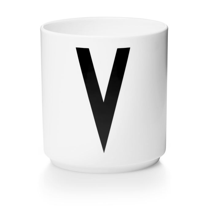 Porcelánový hrneček/dózička Letters