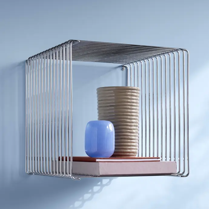 Policový díl Panton Wire Single Chrome 35 cm