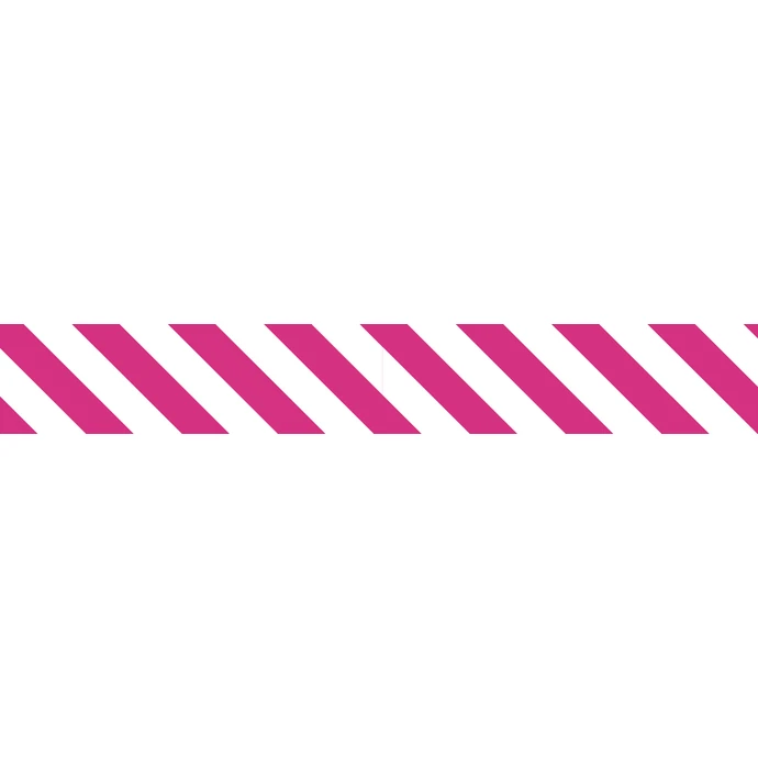 Japonská papírová páska Magenta Stripe
