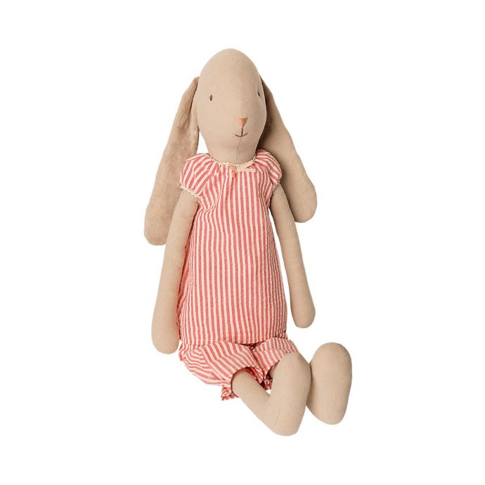 Bavlněné pyžamo pro králíčky Maileg Size 4 Pink