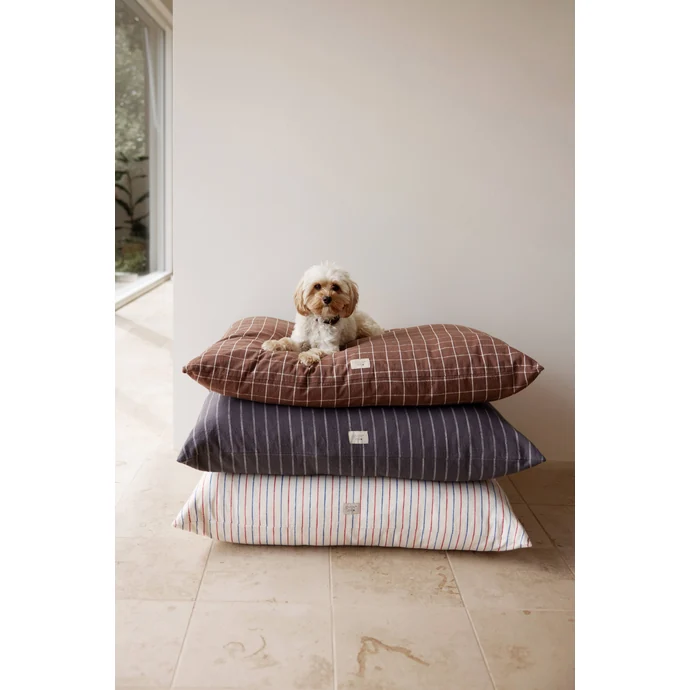 Polštář pro psy z organické bavlny Anthracite 60x74cm