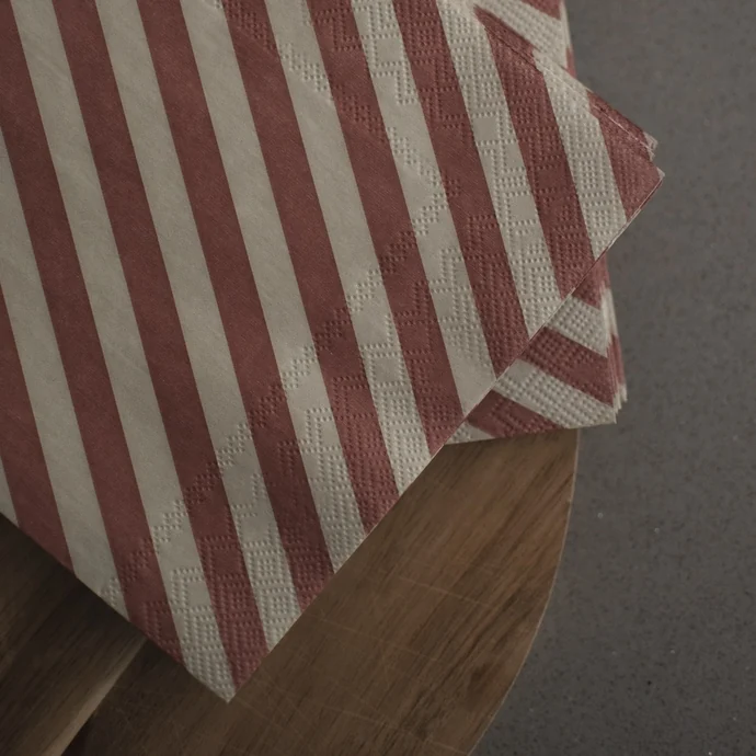 Papírové ubrousky Stripe – 20 ks