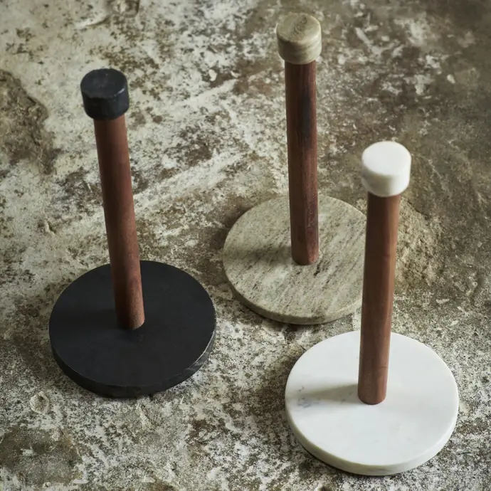 Stojan na kuchyňské utěrky Marble / Acacia
