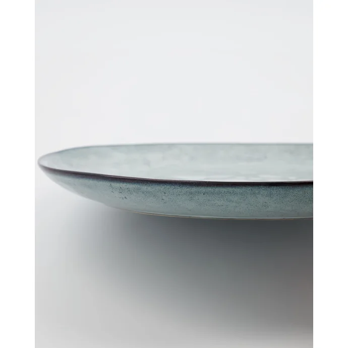 Kameninový talíř Rustic Grey/Blue 27,5 cm