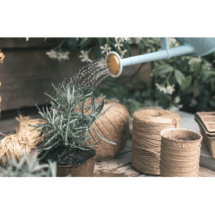 Plastová konvička s kropítkem Bartley Duck Egg Blue1 l