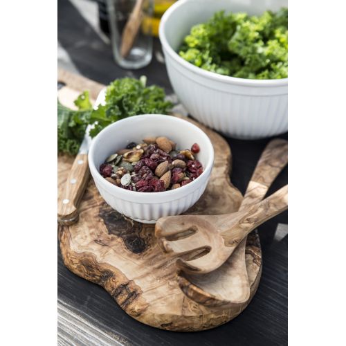 Salátový příbor z olivového dřeva