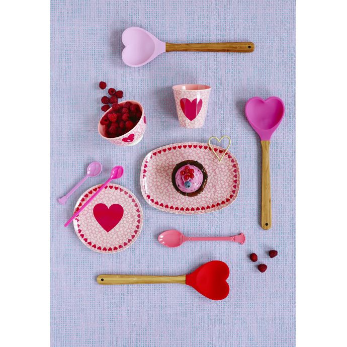 Silikonová servírovací lžíce Heartshape