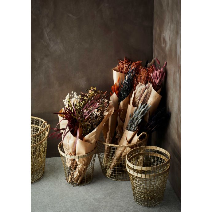 Dekorativní sušené květy Black 85 cm