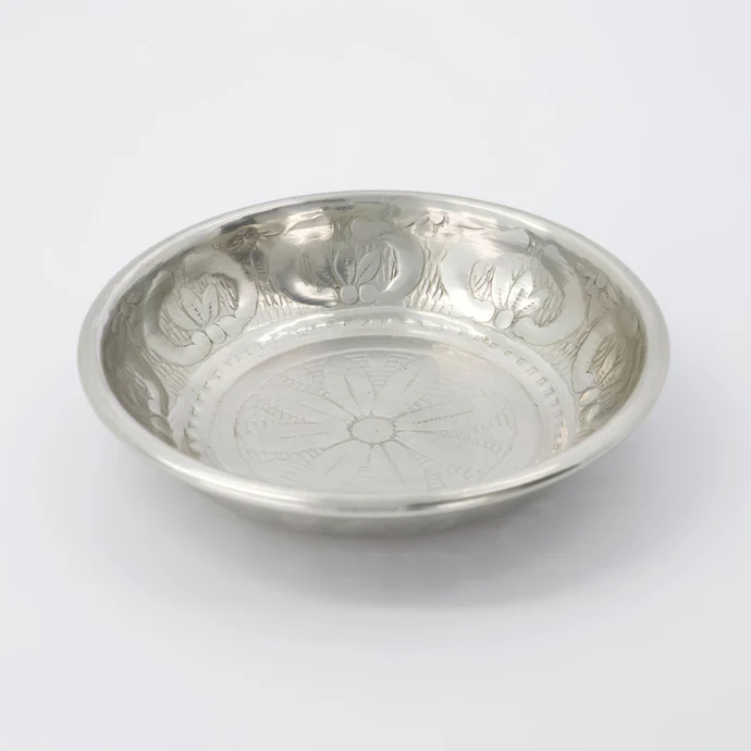 Kovový tácek Tura Antique Silver