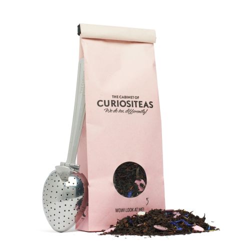Organický černý čaj s rozpustnými konfetami Confettea Pink 80g
