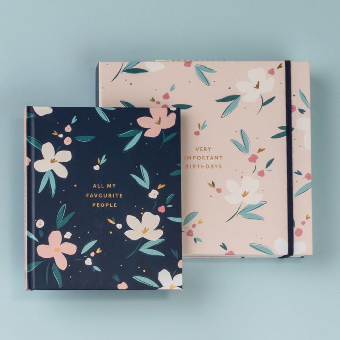 Plánovač narozenin a výročí Card Book Pink
