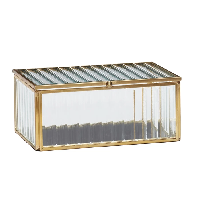 Skleněný matný box Ripple Glass