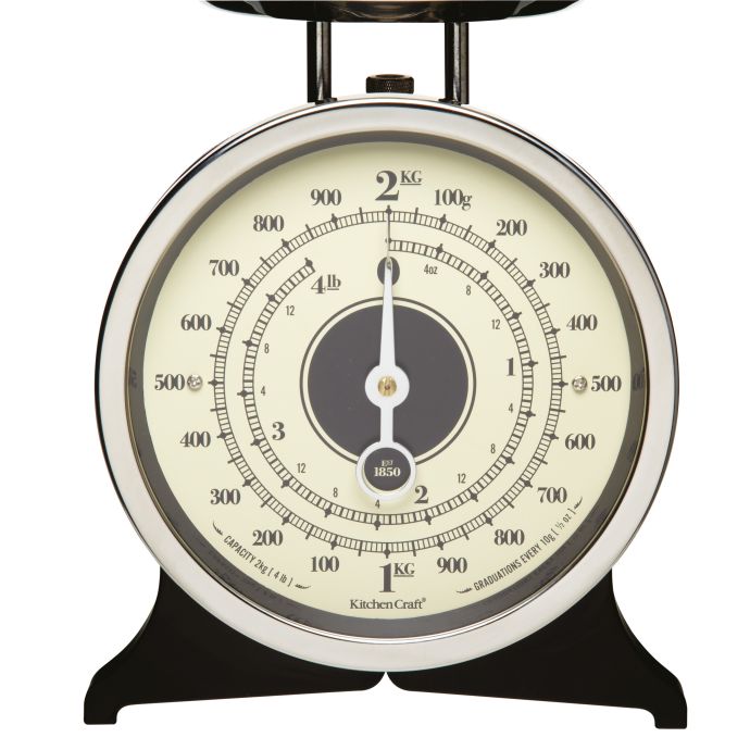 Mechanická kuchyňská váha Black - 2 kg