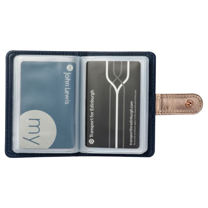 Pouzdro na karty a doklady Overspill Navy