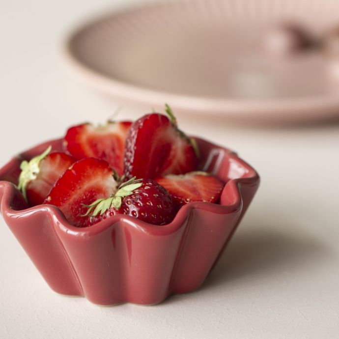 Keramická forma na muffiny Mynte Strawberry