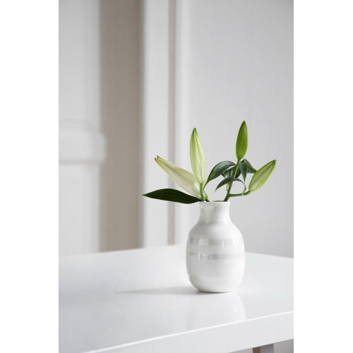 Keramická váza Omaggio Pearl 14 cm