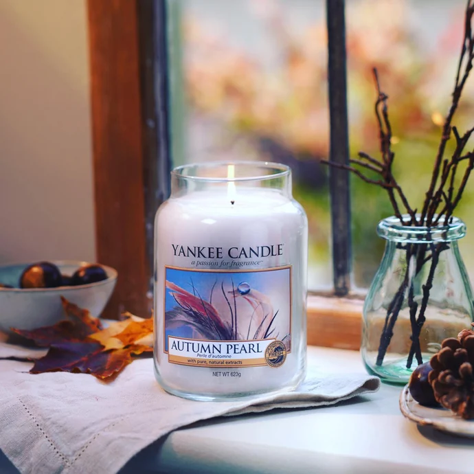 Svíčka Yankee Candle 623g - Autumn Pearl