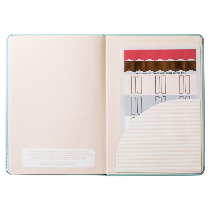 Nedatovaný diář Busy Life Seafoam A5