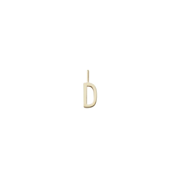 Pozlacený přívěsek Design Letters