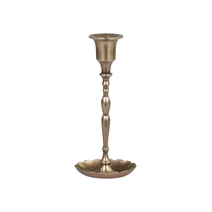 Mosazný svícen Antque Brass 16,5 cm