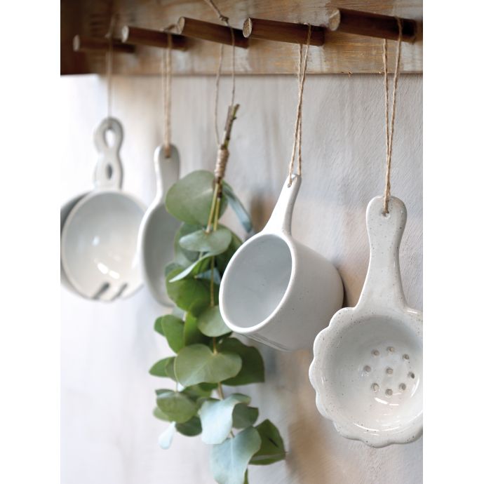 Porcelánová lžička French Grey