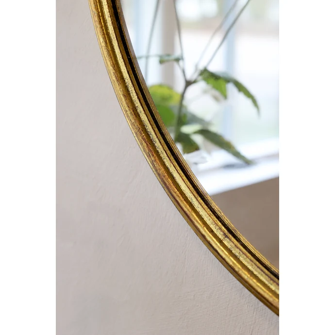 Nástěnné zrcadlo Round Décor Edge Ø 60 cm