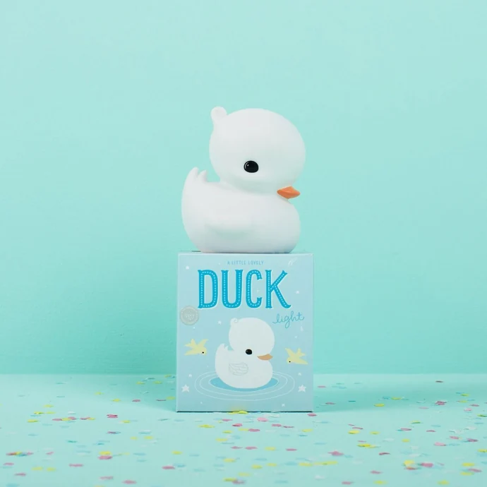 Dětská LED lampička Duck White